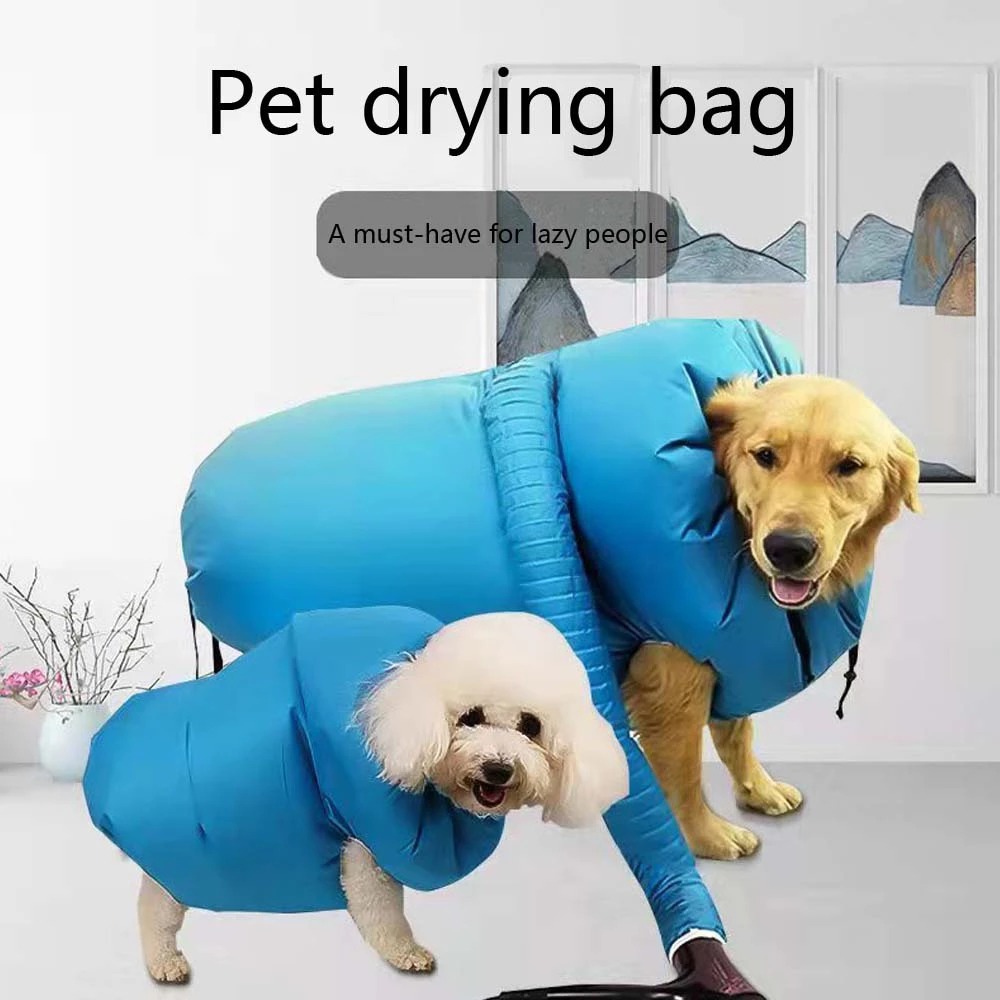 Hot Dog Press - Trockentasche für Katzen- und Hundehaare, Pflege-Haartrockner-Box