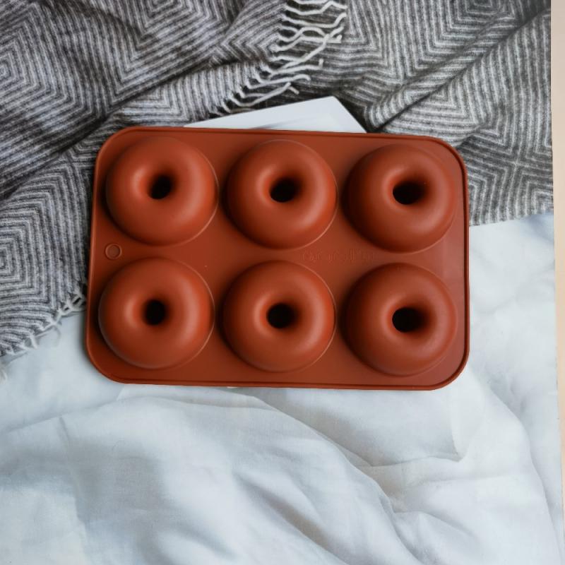 Neu # 6-Loch-Silikon-Donut-For – Donut Mold Silicone Bewertung und Preis