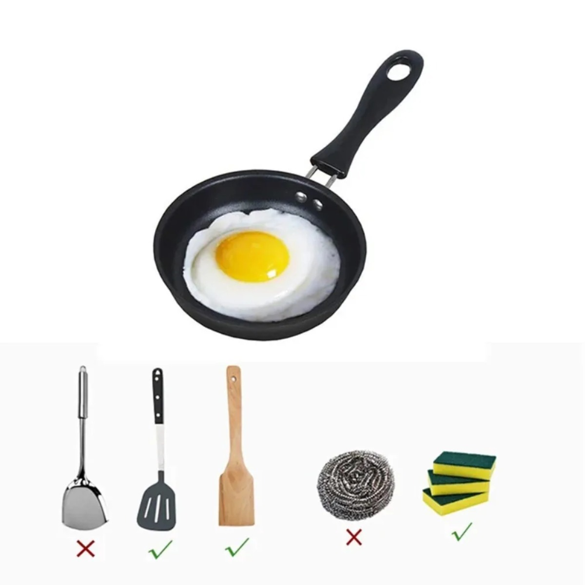 Mini-Bratpfanne mit Griff, tra – Mini Pancake Griddle Bewertung und Preis